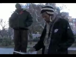 damu on the mpc2000 in washington square park, nyc