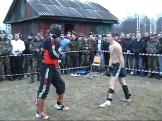 surrender to maroon beret, autumn 2010 (sparring)