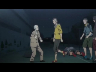 moment from episode 3 of the anime inuyashiki / inuyashiki
