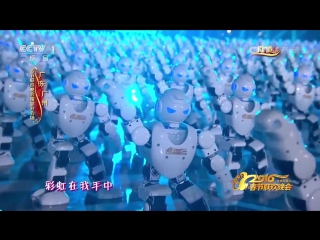 250 thousand robots dance in sync