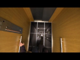scary elevator prank.