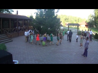 one of the dances at anechka and igor's wedding