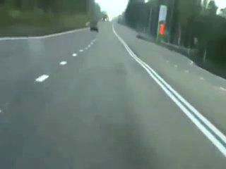 chasing a polish truck