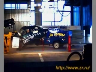 crash test vaz 2110